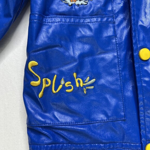 Vintage Tigger Raincoat Toddler Size 3x Blue World Of Disney - Picture 3 of 13